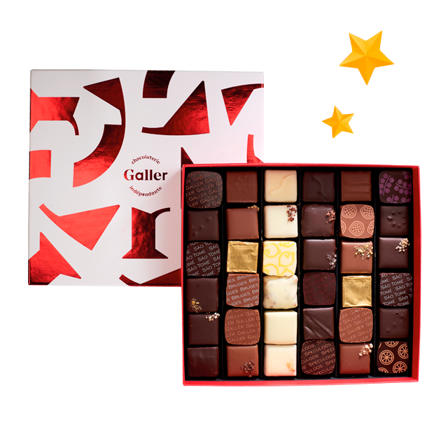 Carré Galler - 36 Pralines - Assortiment