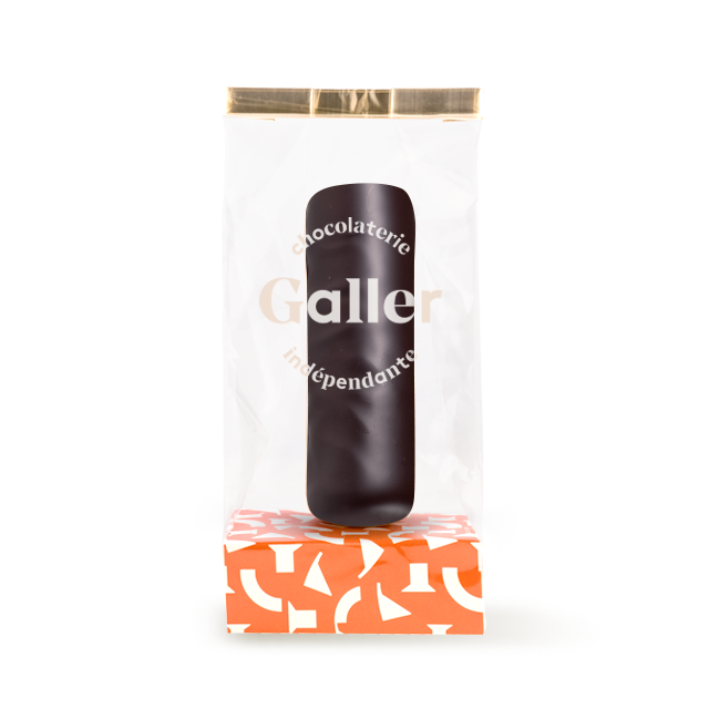 La Bûchette de massepain - enrobée de chocolat