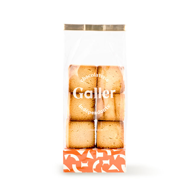 Les Cubes de massepain cuit - 6 pièces