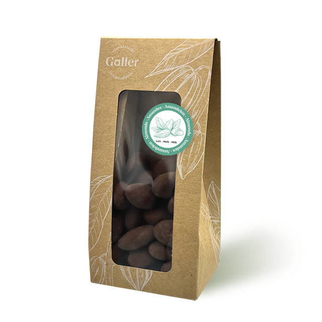 Pochon - Amandes enrobées - Chocolat au lait