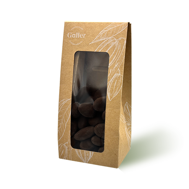 Pochon - Amandes enrobées - Chocolat noir