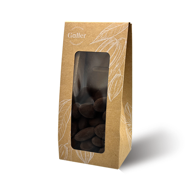 Pochon - Amandes enrobées - Chocolat noir