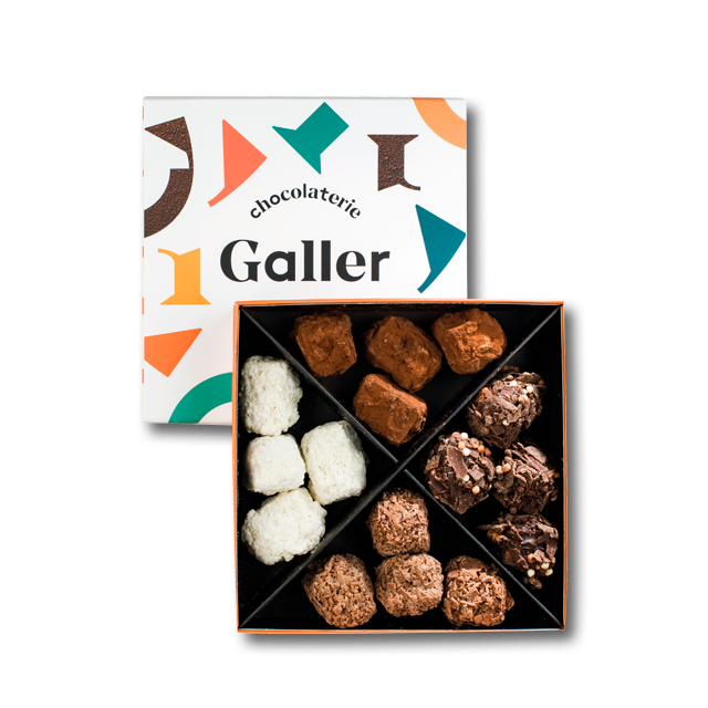 Carré Galler - 16 truffes - Assortiment