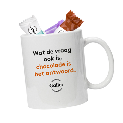 Mug "CHOCOLADE" – Nederlands - en Rawetes